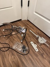 Malibu Illusion G3  G4.5 Double Wakesurf Rack Polished Swivel Quick Release Krypt