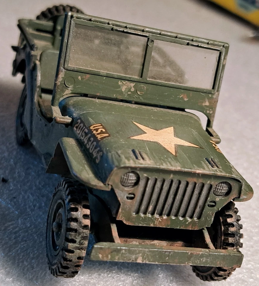 4" Nicely Detailed Plastic Jeep 1/32 ? 1/35 ? 1/33 ? - Lot 483 - Image 4 of 4