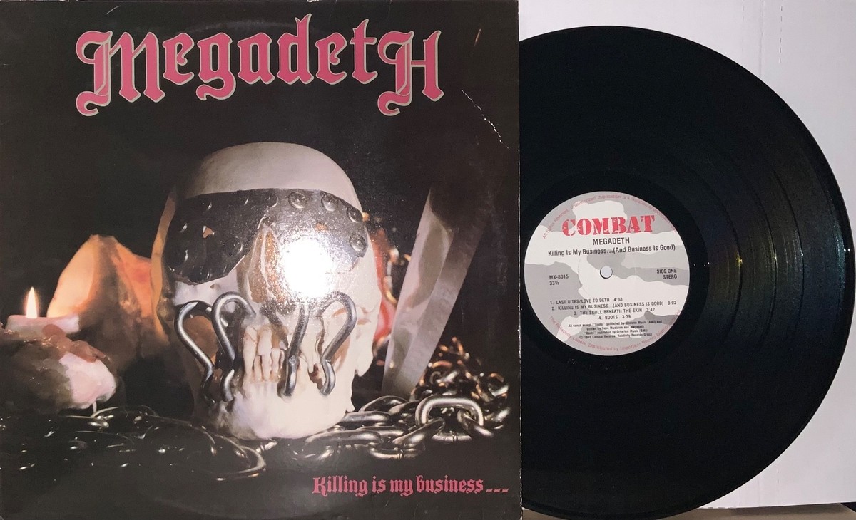 Megadeth - Killing Is My Business (NM/VG) 1987 reissue | eBay