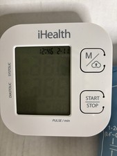 iHealth Track Connected Blood Pressure Monitor With Instruction Manual And Case