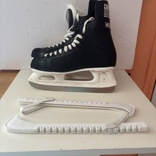 CCM CHAMPION 90 Size 11 Black Hockey Ice Skates Pre owned Really Great Shape
