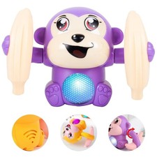 Voice Control Dancing Monkey Toy Purple