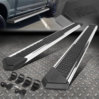 J2 FOR 15-22 FORD F150-F350 SUPER CREW CAB 8'' SIDE STEP NERF BAR RUNNING BOARDS