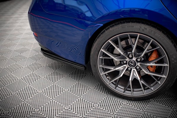 Maxton Design Diffusor Flaps Passend FüR Lexus GS F Mk4 FL Schwarz Hochglanz-image