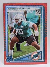Kenneth Grant 2025 Optic Rated Rookie  #370 Preview ✨️RED WAVE✨️