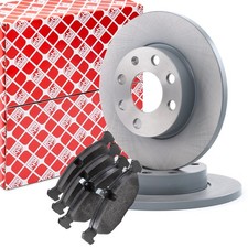 FEBI Bremsenset Bremsscheiben +Beläge Vorne für OPEL Corsa C Schrägheck (X01)