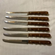 6 Cases’s Table Steak Knives, Case XX, Made In USA