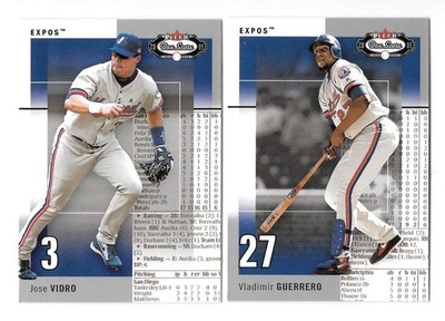 2003 Fleer Box Score (1-100) - MONTREAL EXPOS Team Set