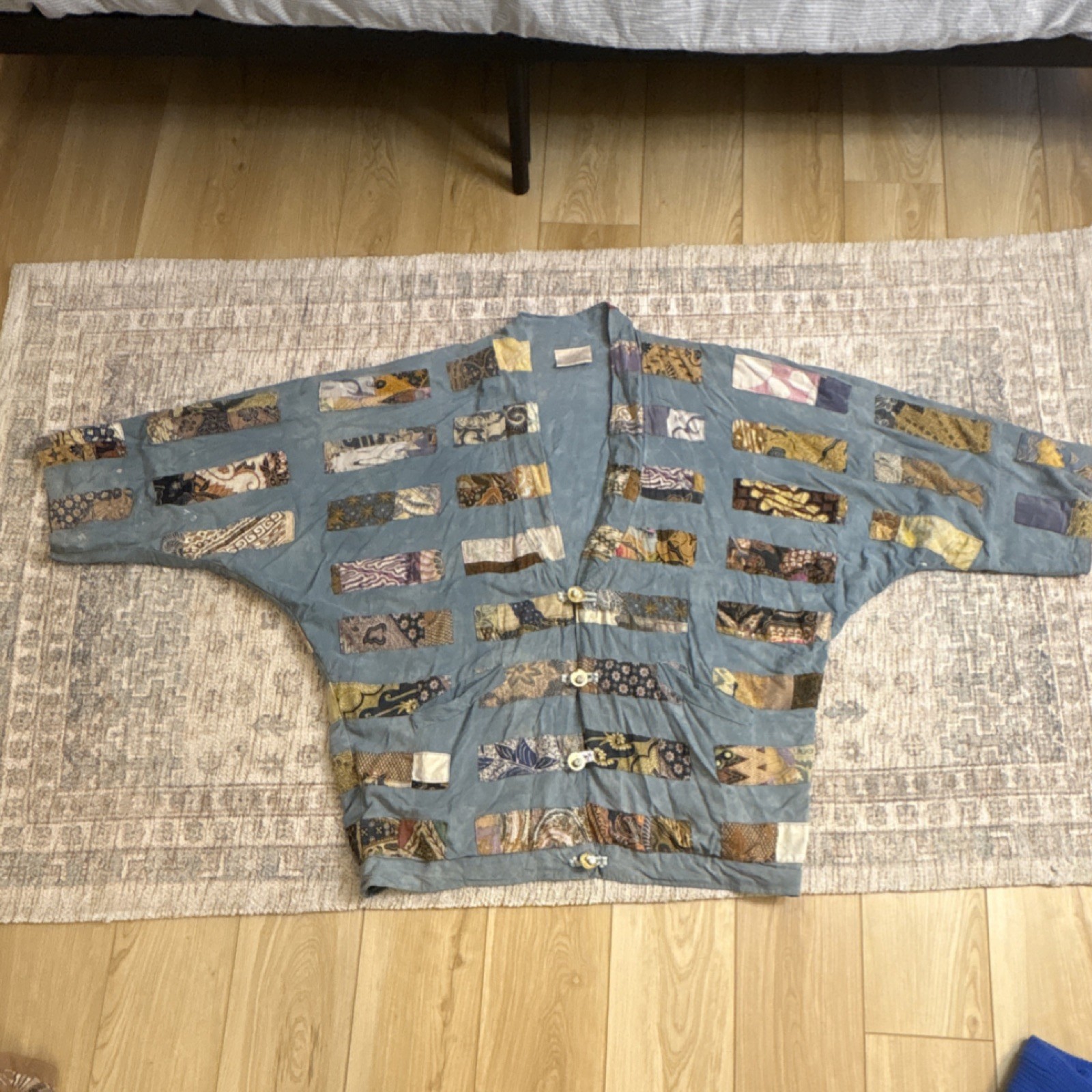 Nativewear Designs patchwork kimono jacket boho l… - image 2