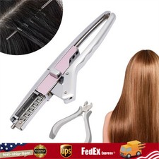 Human Hair Extension Kit Set 6D Extension Machine Salon Fusion Tool Connector