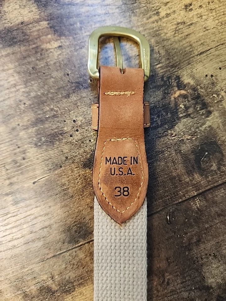 Cinturón de golf FSU Florida State University Seminoles CUERO Zep PRO 38 hecho en EE. UU. Foto 4 de 4