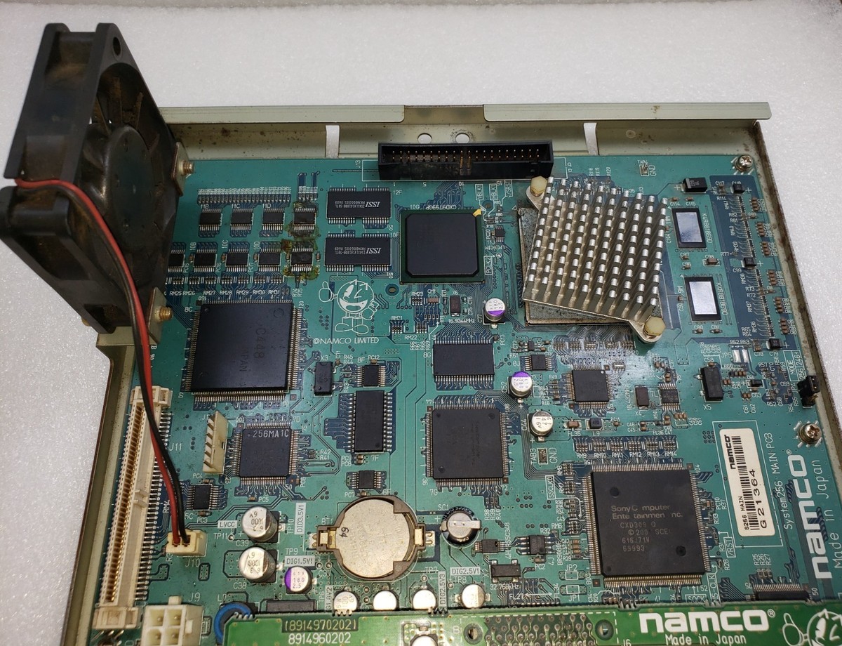 Namco System 256 Mother Board With Fan only Arcade Video Console