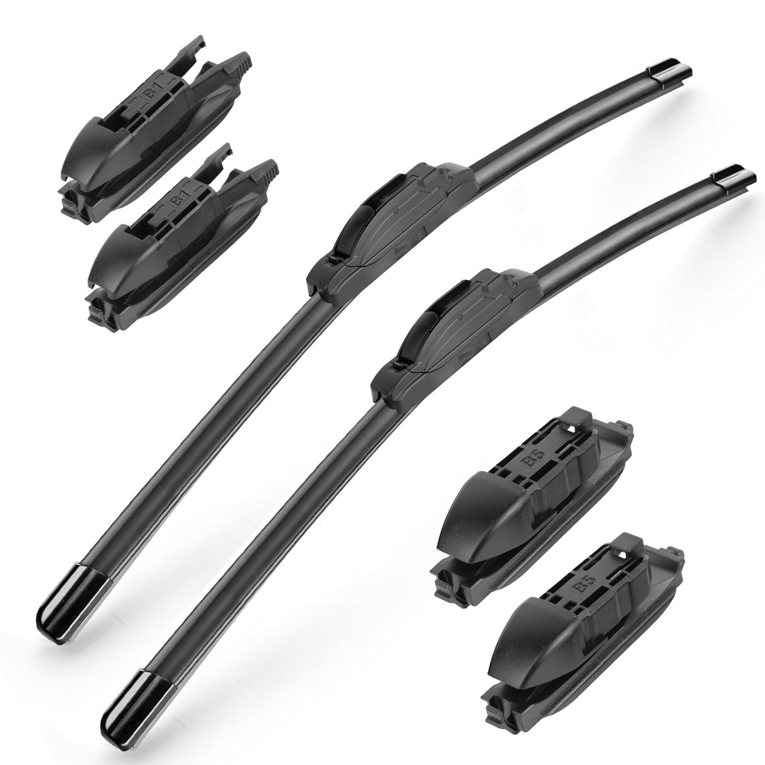 For Chevrolet Suburban 1500 2000-23 FRONT 22"&22" WINDSHIELD WIPER BLADE SET OEM