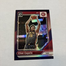 2024 PANINI DONRUSS OPTIC 209 CLINT CAPELA PURPLE