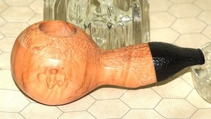Unsmoked Short Chunky Olive Wood Tobacco Pipe #E406