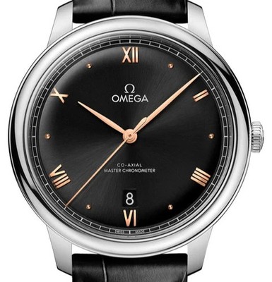 Omega De Ville Prestige CO Axial Black Mens Watch 40mm 434.13.40.20.01.001