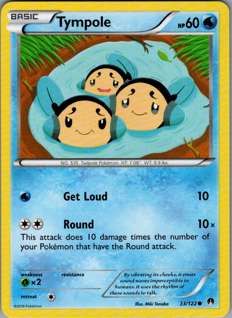 Tympole Common XY - BREAKpoint 33/122 NM