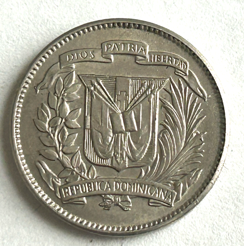 REPUBBLICA DOMINICANA 5 CENTAVOS 1951 - ALTA QUALITÀ - Foto 2 di 2