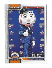 2026 Topps Celebration MR MET Mascots M-11 New York Mets 