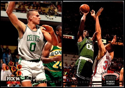 Stadium Club Members Only Boston Celtics (2) Card Lot - GOING, GOING  ALMOST ...