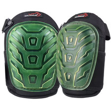 Heavy-Duty Professional Crystal Gel Knee Pads with Hard Non-Slip PVC Cap, EVA Fo