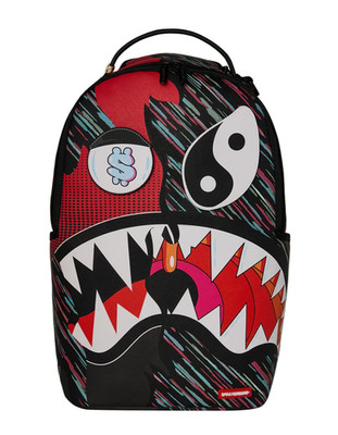 Sprayground Hyper Driven Removable Patch Backpack New Bookbag Large School Bag