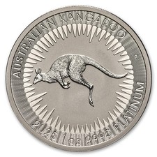 2025 1 oz Australian Platinum Kangaroo Coin BU 1333.33 per troy oz