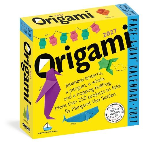 Origami Page-A-Day Calendar 2027 by Margaret Van Sicklen, Wo... - - Image 2