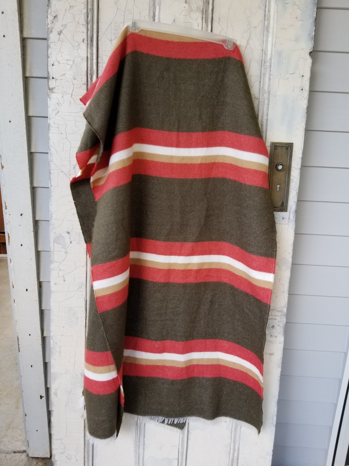 Loft Outlet Striped Rectangle Oversized Soft Wrap… - image 3