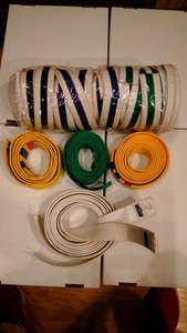 Lot of 13 pre-owned Karate Belts