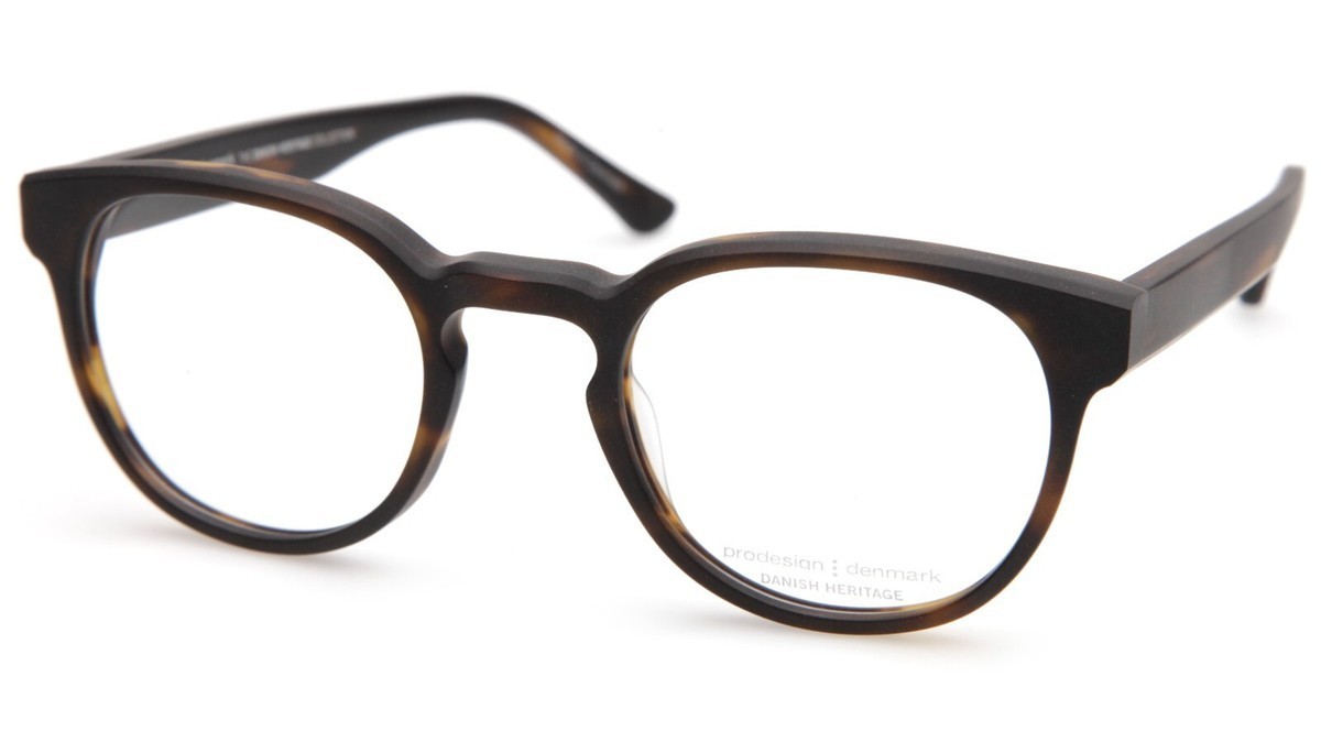 Monture optique homme Prodesign Denmark 4787 légère marron mat