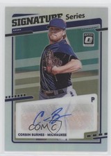 2020 Panini Donruss Optic Signature Series Holo Prizm Corbin Burnes Auto 01x1