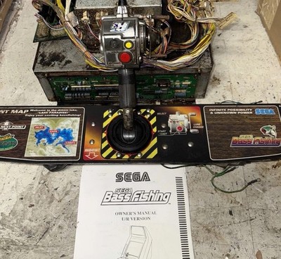 Sega Bass Fishing Blast City Controller, CPU, Model 3  I/O,Harness