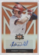 2020 Leaf Valiant Portrait Orange Prismatic 43/75 Robert Hassell III Auto 03j5