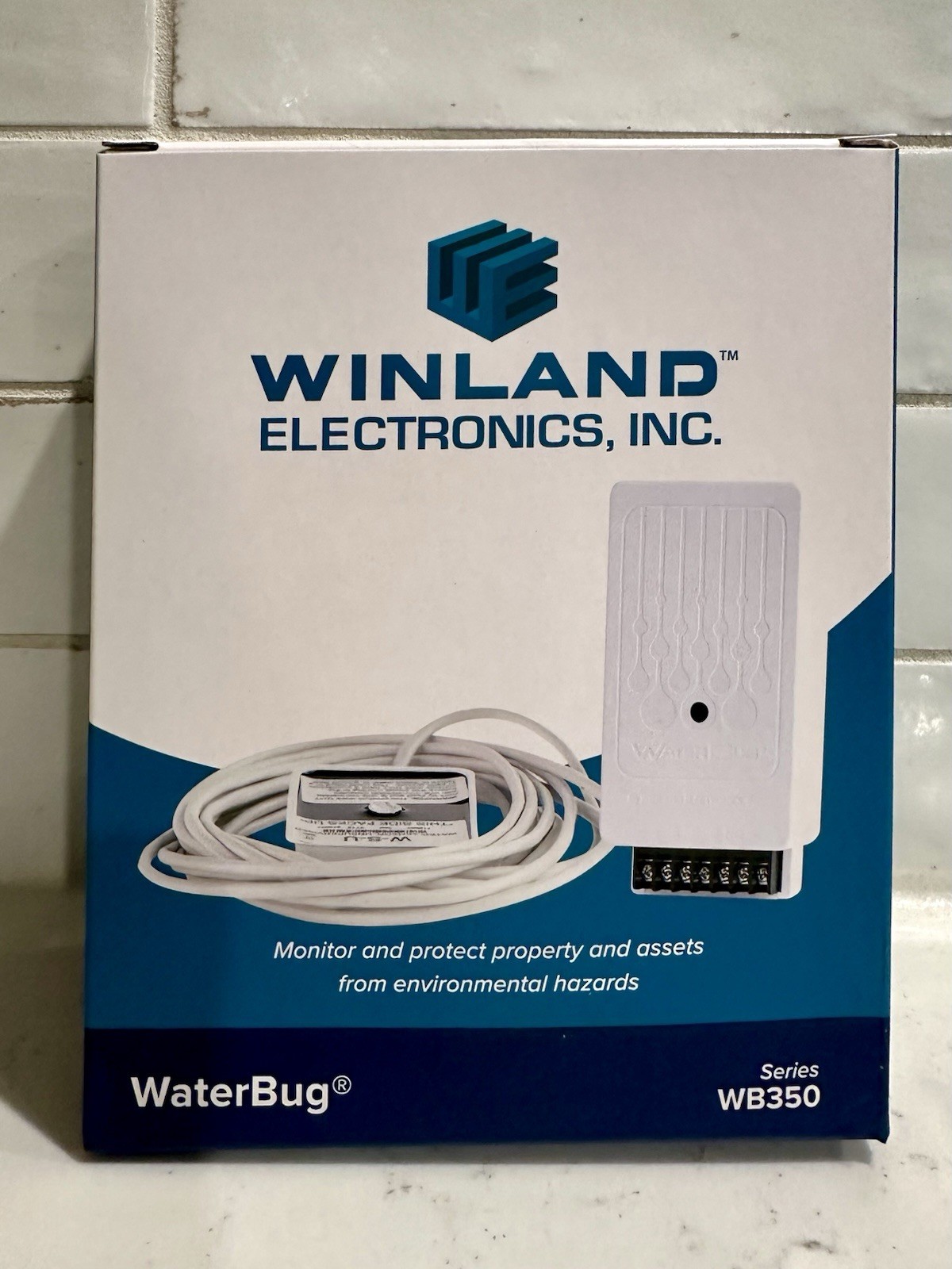 Winland Electronics WaterBug WB350 Water Detection Alarm System – New in Box