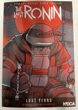 Neca TMNT The Last Ronin Lost Years Nightwatcher Michelangelo Damaged Box