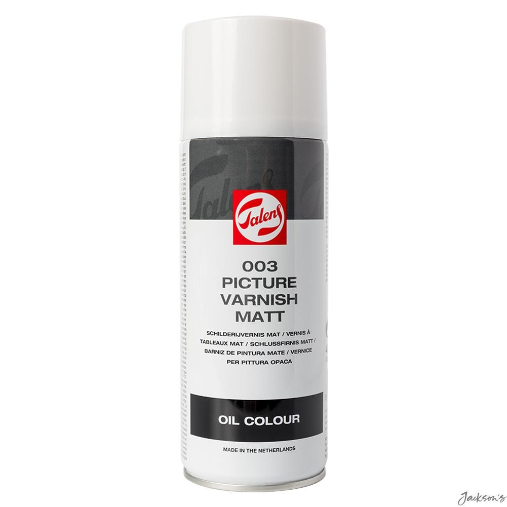 Royal Talens Matt Varnish Spray Acrylic 400ml Oil Painting Protection
