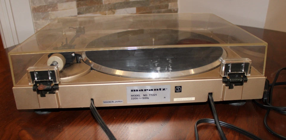 GIRADISCHI semiautomatico MARANTZ TT 221 (spedizione gratuita) - Immagine 4 di 4