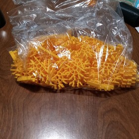 100 KNEX Yellow Connectors 5 Position Standard Replacement Parts Pieces K'NEX