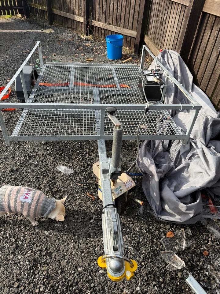 Trailer With Rear Loading Ramp | eBay UK