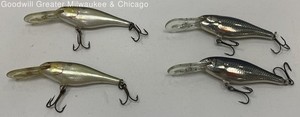 4 Repala Shad Fishing Lures