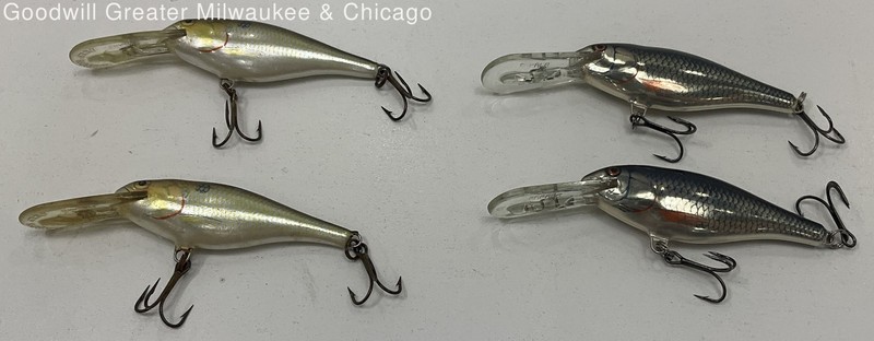 4 Repala Shad Fishing Lures