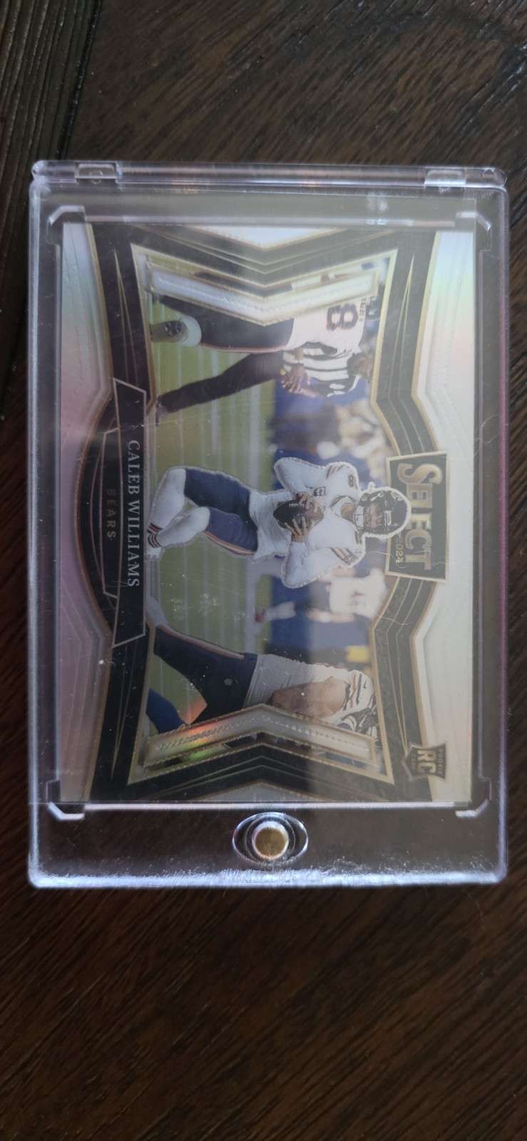 2024 Panini Select - Caleb Williams - Rookie - Field Level - Silver Prizm!