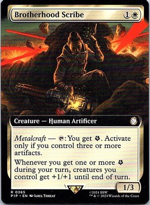 Brotherhood Scribe (Extended Art) R THB Universes Beyond: Fallout 365 NM