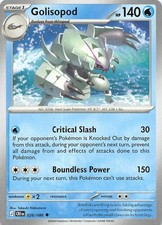 Golisopod 026/086 Uncommon Chaos Rising Pokemon Near Mint