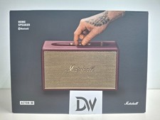 Marshall Acton 3 Burgundy Bluetooth Speaker / Express / Genuine