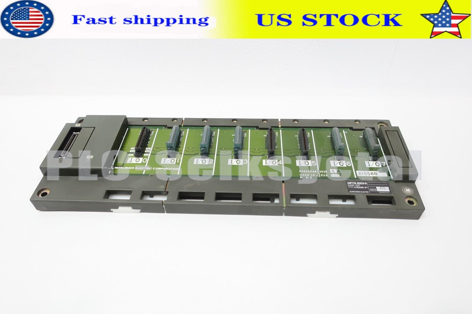 Mitsubishi A1S58B-S1 Base Unit Module 7 I/o