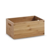 Zeller Aufbewahrungskiste Bambus Holzkiste BüRo Haushalt 30X20X14 Cm 13340