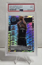 2020 Donruss Optic Target Box Set #151 Anthony Edwards RC Rookie PSA 9 MINT