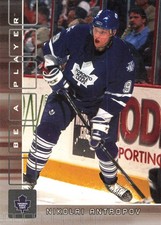 Nik Antropov 2001-02 Be a Player Memorabilia #106 Toronto Maple Leafs